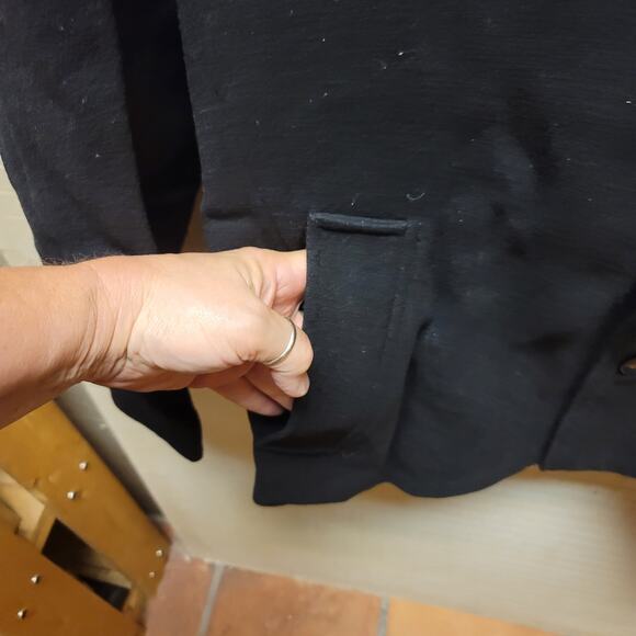 Soul of London Navy Blue Peacoat Medium Mens Pockets LIned Heavy Coat Jacket - Picture 8 of 14